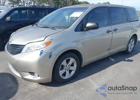 2015 Toyota Sienna L 7 Passenger из США, поврежденный, VIN 5TDZK3DC0FS629805